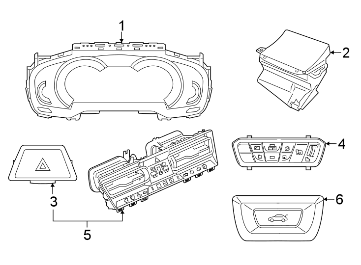 6Instrument panel. Cluster & switches.https://images.simplepart.com/images/parts/motor/fullsize/1979385.png