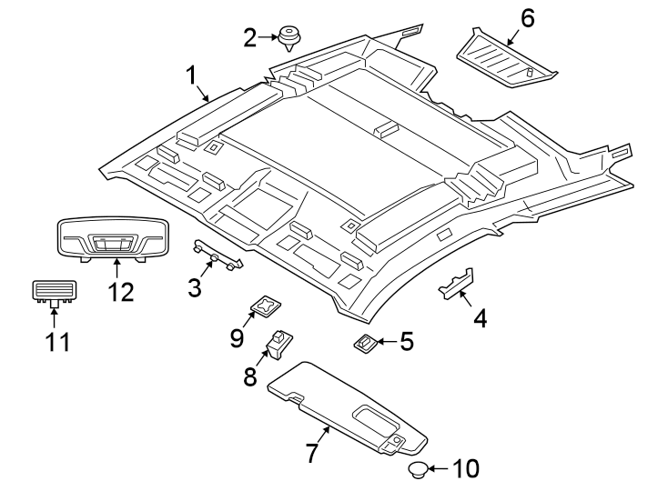 Interior trim.