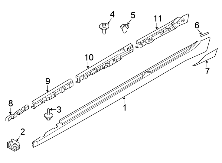 13Pillars. Rocker & floor. Exterior trim.https://images.simplepart.com/images/parts/motor/fullsize/1979530.png