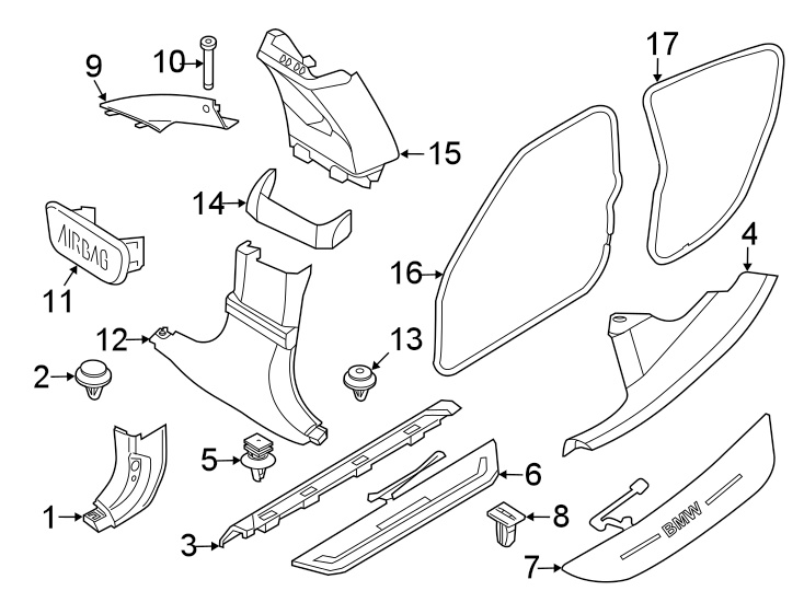 6Pillars. Rocker & floor. Interior trim.https://images.simplepart.com/images/parts/motor/fullsize/1979535.png