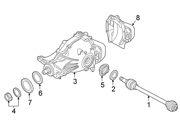 8Rear suspension. Axle & differential.https://images.simplepart.com/images/parts/motor/fullsize/1979655.png