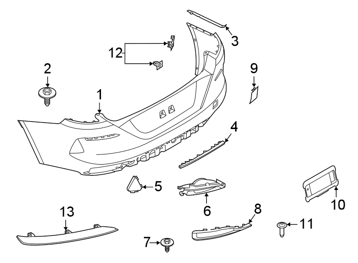 5Rear bumper. Bumper & components.https://images.simplepart.com/images/parts/motor/fullsize/1979780.png