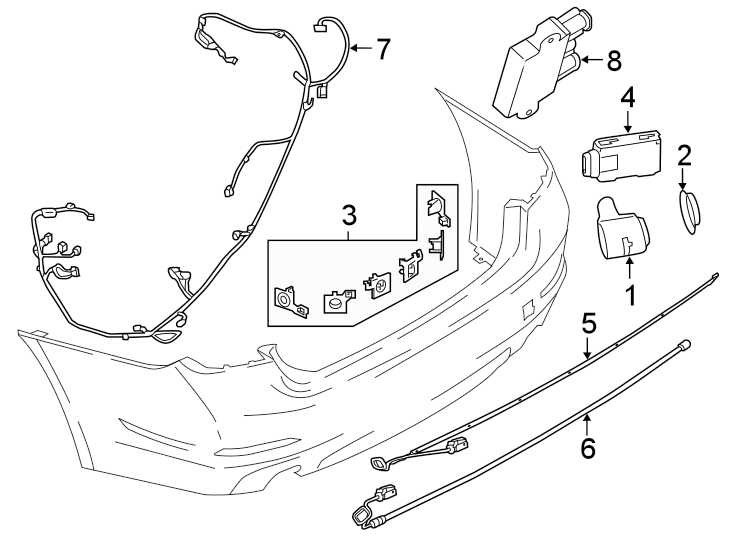 6Rear bumper. Electrical components.https://images.simplepart.com/images/parts/motor/fullsize/1979795.png