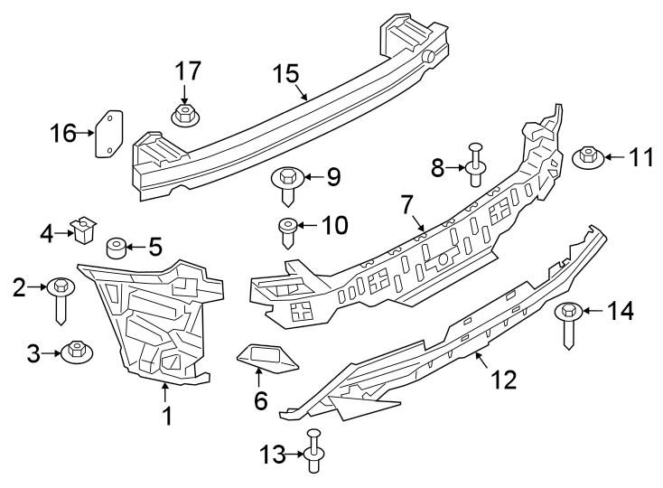 15Rear bumper. Bumper & components.https://images.simplepart.com/images/parts/motor/fullsize/1979905.png