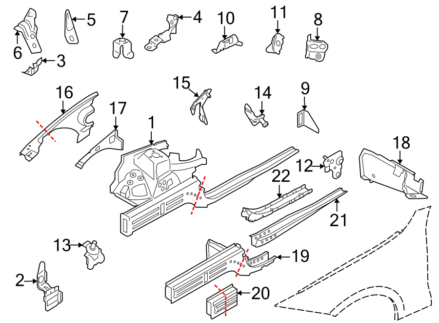 2FENDER. STRUCTURAL COMPONENTS & RAILS.https://images.simplepart.com/images/parts/motor/fullsize/1980115.png