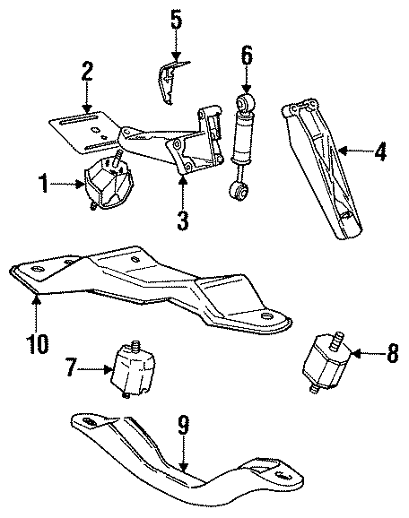 ENGINE MOUNTING.