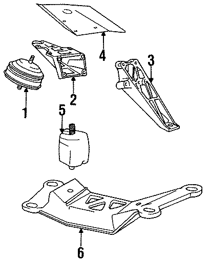 ENGINE MOUNTING.