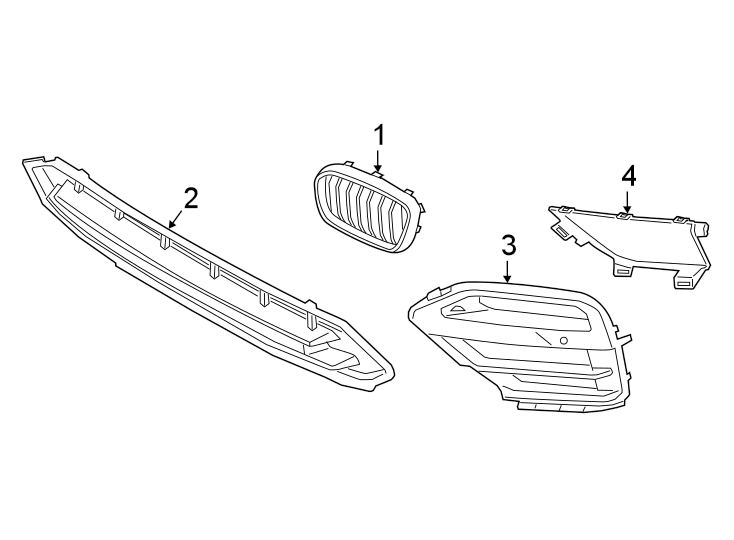 4FRONT BUMPER & GRILLE. GRILLE & COMPONENTS.https://images.simplepart.com/images/parts/motor/fullsize/1984010.png