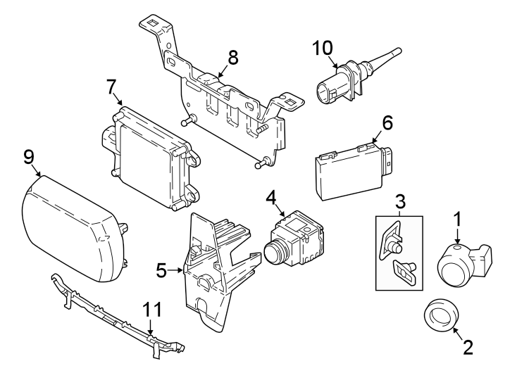 1Front bumper & grille. Electrical components.https://images.simplepart.com/images/parts/motor/fullsize/1984015.png