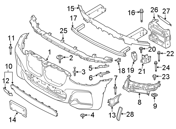 6FRONT BUMPER & GRILLE. BUMPER & COMPONENTS.https://images.simplepart.com/images/parts/motor/fullsize/1984020.png