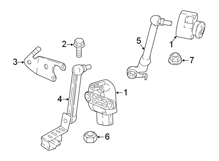 2FRONT LAMPS. AUTO LEVELING COMPONENTS.https://images.simplepart.com/images/parts/motor/fullsize/1984045.png