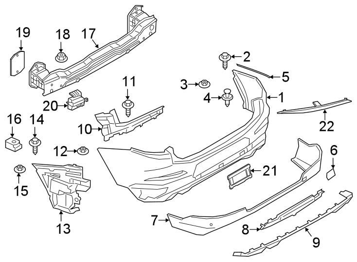 10REAR BUMPER. BUMPER & COMPONENTS.https://images.simplepart.com/images/parts/motor/fullsize/1984755.png