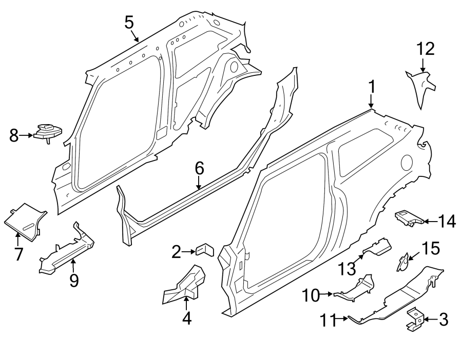 5PILLARS. ROCKER & FLOOR. UNISIDE.https://images.simplepart.com/images/parts/motor/fullsize/1986582.png