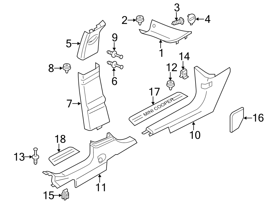 17Pillars. Rocker & floor. Interior trim.https://images.simplepart.com/images/parts/motor/fullsize/1986595.png