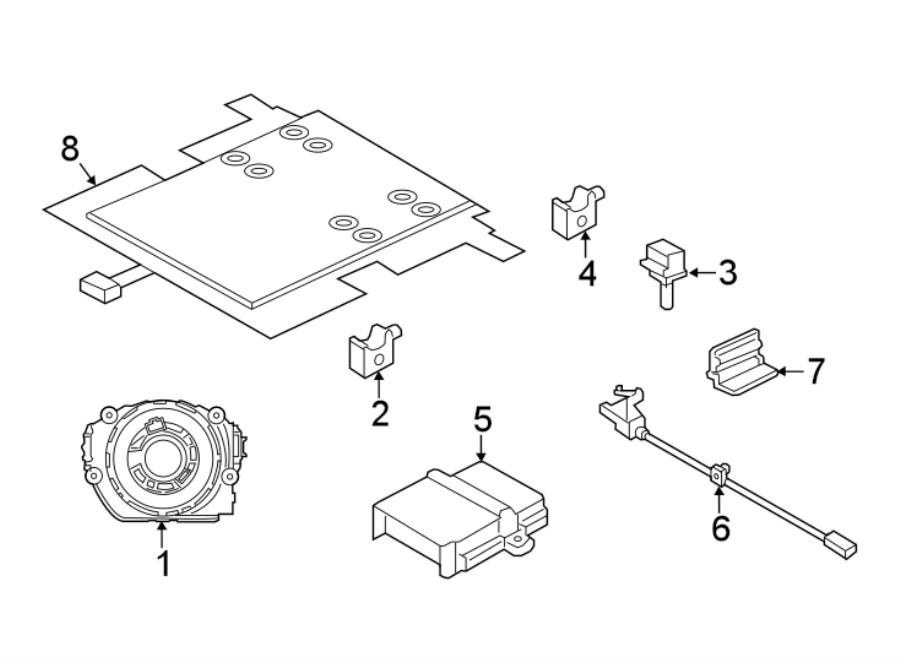 1RESTRAINT SYSTEMS. AIR BAG COMPONENTS.https://images.simplepart.com/images/parts/motor/fullsize/1987395.png