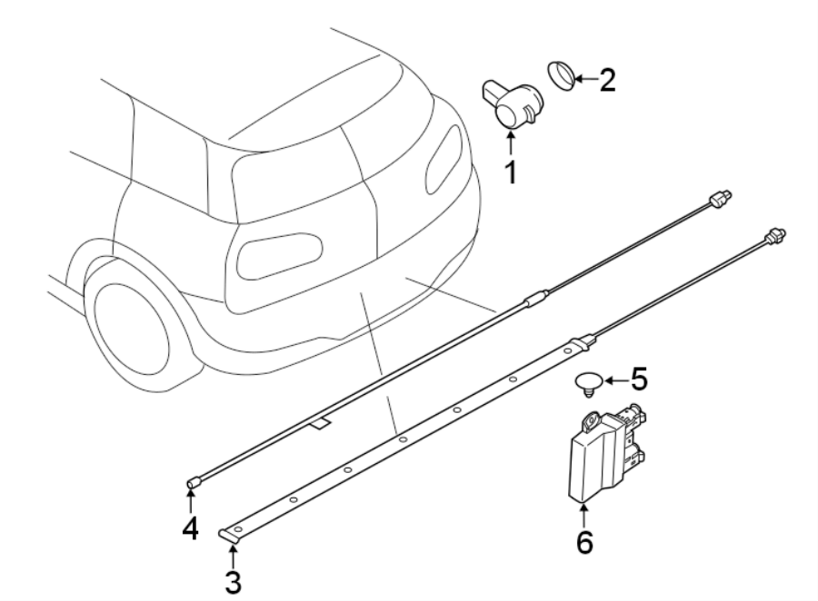 6REAR BUMPER. ELECTRICAL COMPONENTS.https://images.simplepart.com/images/parts/motor/fullsize/1987585.png