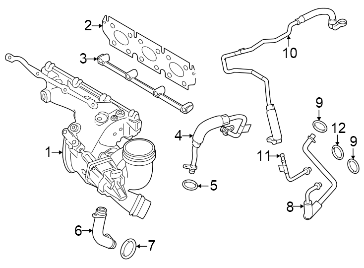 11Engine / transaxle. Turbocharger & components.https://images.simplepart.com/images/parts/motor/fullsize/1987636.png