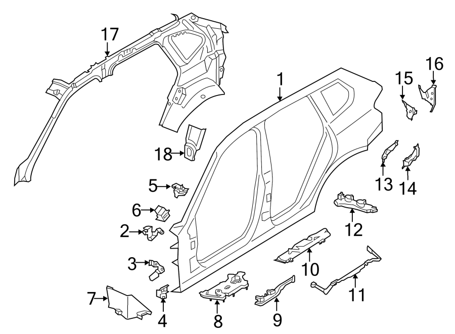 7PILLARS. ROCKER & FLOOR. UNISIDE.https://images.simplepart.com/images/parts/motor/fullsize/1990550.png