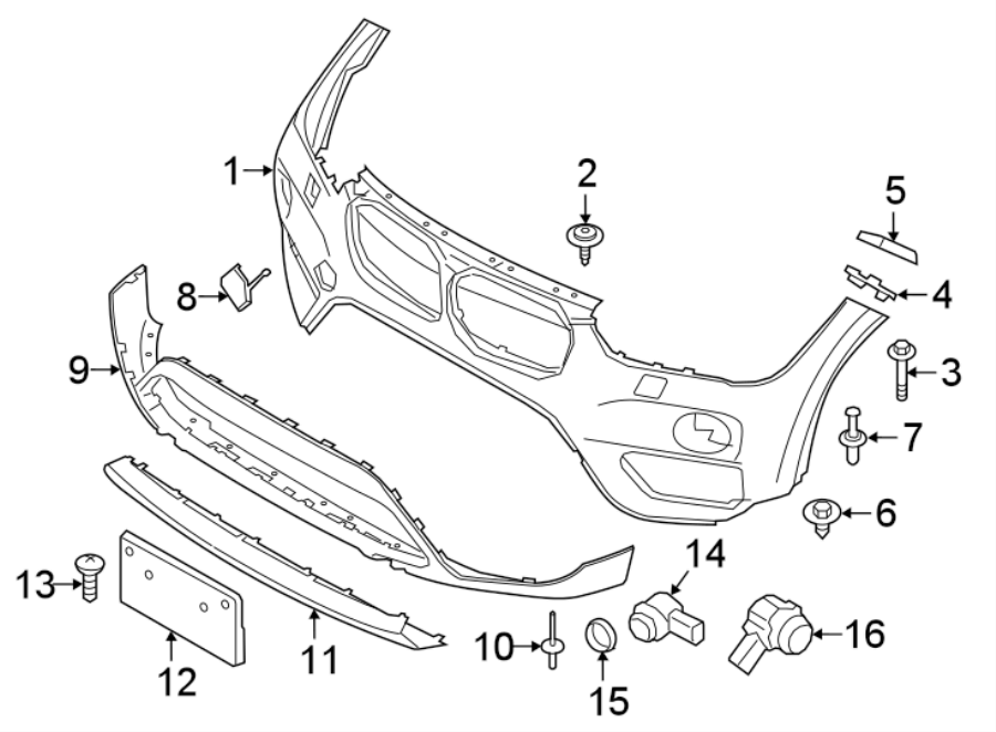 5FRONT BUMPER & GRILLE. BUMPER & COMPONENTS.https://images.simplepart.com/images/parts/motor/fullsize/1991005.png