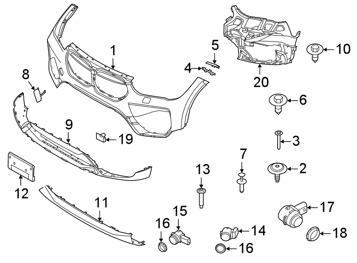 17FRONT BUMPER & GRILLE. BUMPER & COMPONENTS.https://images.simplepart.com/images/parts/motor/fullsize/1991006.png