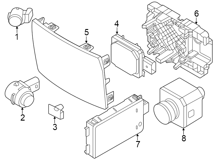 7Front bumper & grille. Electrical components.https://images.simplepart.com/images/parts/motor/fullsize/1991024.png