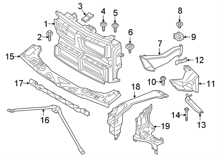 3RADIATOR SUPPORT.https://images.simplepart.com/images/parts/motor/fullsize/1991040.png