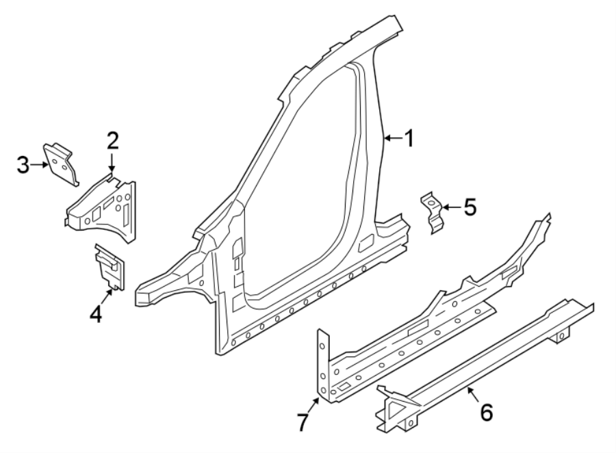 2PILLARS. ROCKER & FLOOR. HINGE PILLAR.https://images.simplepart.com/images/parts/motor/fullsize/1991435.png