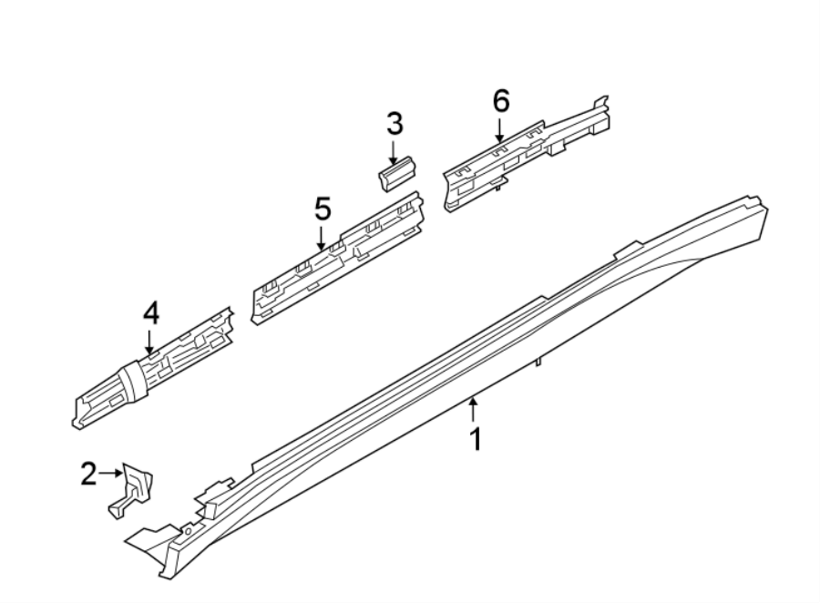 6PILLARS. ROCKER & FLOOR. EXTERIOR TRIM.https://images.simplepart.com/images/parts/motor/fullsize/1991445.png