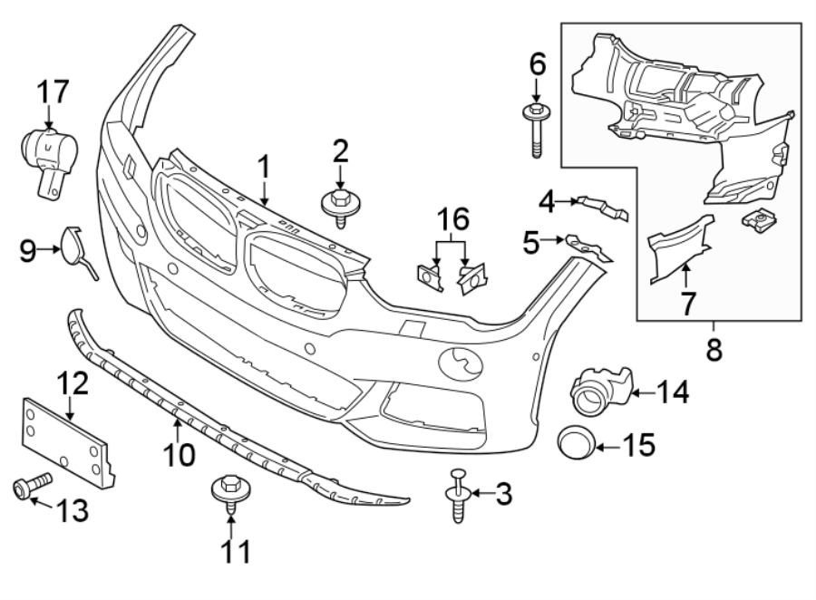 4FRONT BUMPER & GRILLE. BUMPER & COMPONENTS.https://images.simplepart.com/images/parts/motor/fullsize/1991670.png