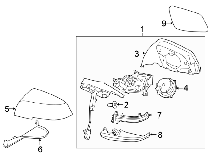 8FRONT DOOR. OUTSIDE MIRRORS.https://images.simplepart.com/images/parts/motor/fullsize/1994355.png