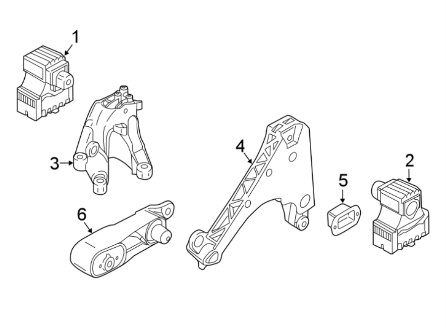 ENGINE & TRANS MOUNTING.