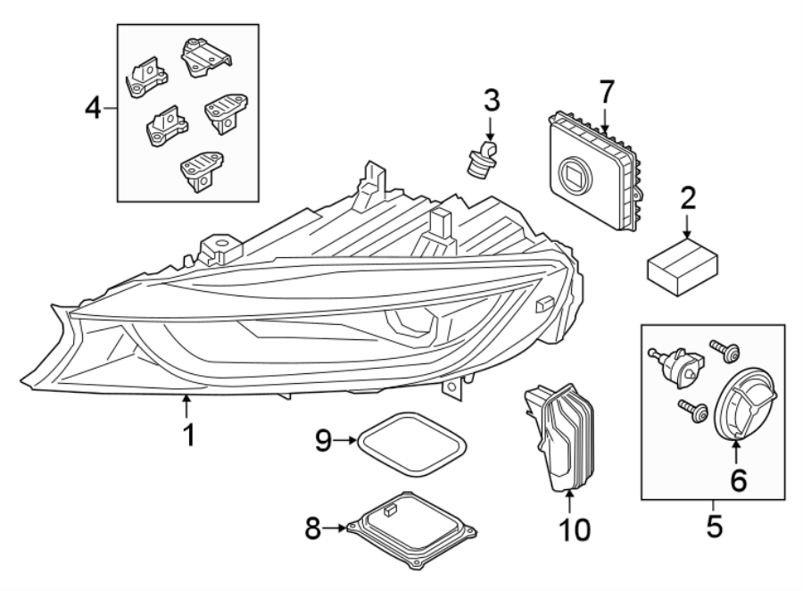 6FRONT LAMPS. HEADLAMP COMPONENTS.https://images.simplepart.com/images/parts/motor/fullsize/1997025.png