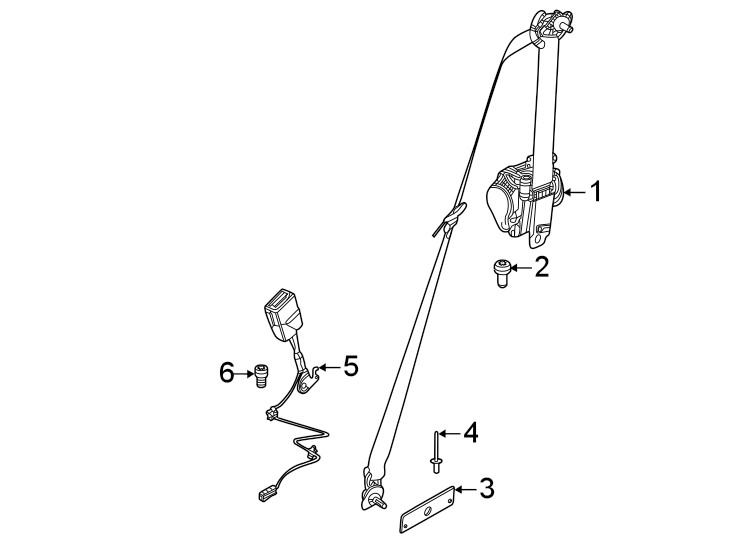 6RESTRAINT SYSTEMS. FRONT SEAT BELTS.https://images.simplepart.com/images/parts/motor/fullsize/1997307.png