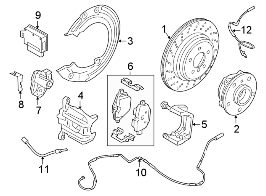 9REAR SUSPENSION. BRAKE COMPONENTS.https://images.simplepart.com/images/parts/motor/fullsize/1997410.png