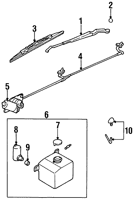 10WINDSHIELD. WIPER & WASHER COMPONENTS.https://images.simplepart.com/images/parts/motor/fullsize/2300200.png