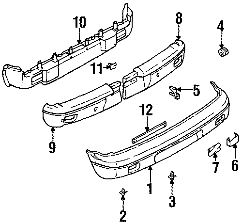 12REAR BUMPER. BUMPER & COMPONENTS.https://images.simplepart.com/images/parts/motor/fullsize/2300460.png