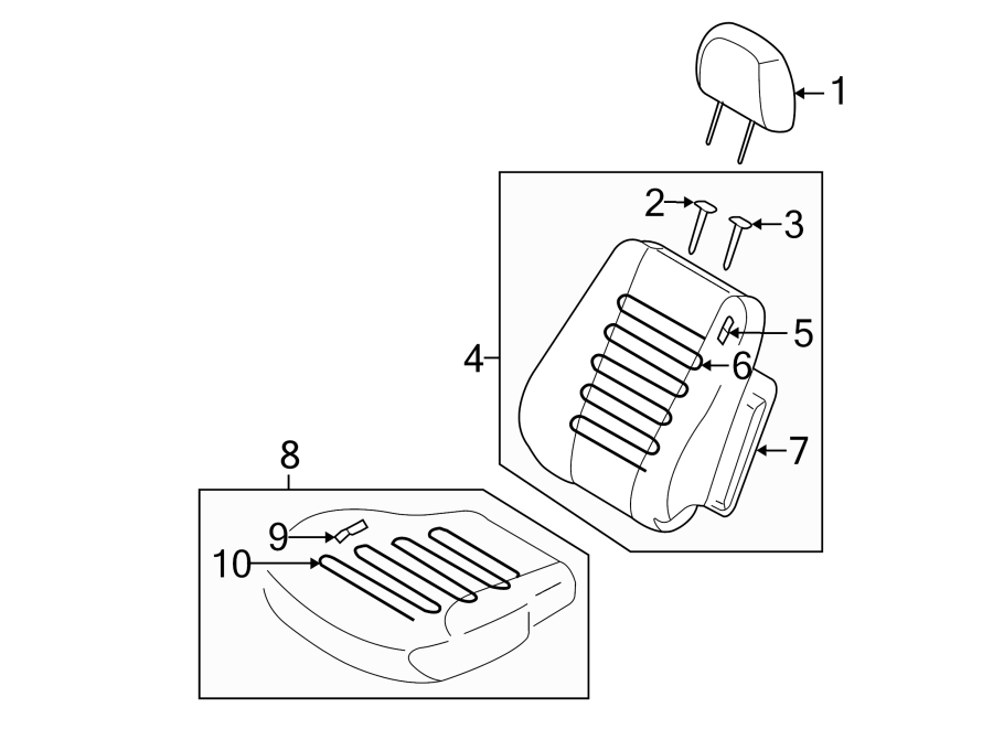 8SEATS & TRACKS. FRONT SEAT COMPONENTS.https://images.simplepart.com/images/parts/motor/fullsize/2302380.png