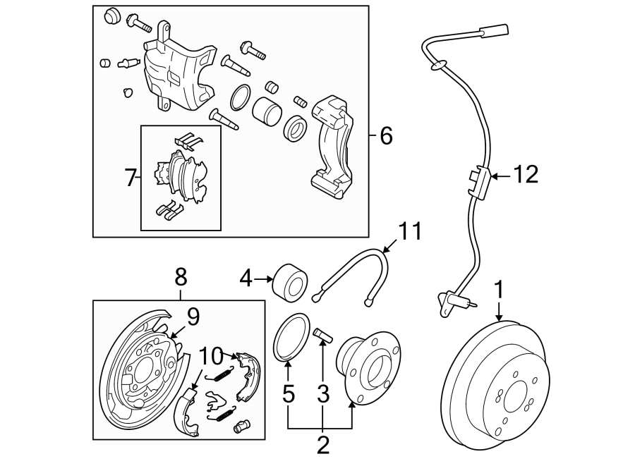 3REAR SUSPENSION. BRAKE COMPONENTS.https://images.simplepart.com/images/parts/motor/fullsize/2302560.png