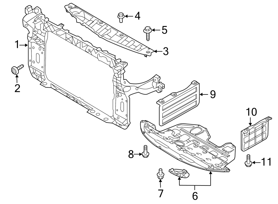 5RADIATOR SUPPORT.https://images.simplepart.com/images/parts/motor/fullsize/2303030.png