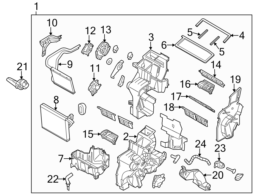 3AIR CONDITIONER & HEATER. EVAPORATOR & HEATER COMPONENTS.https://images.simplepart.com/images/parts/motor/fullsize/2303060.png