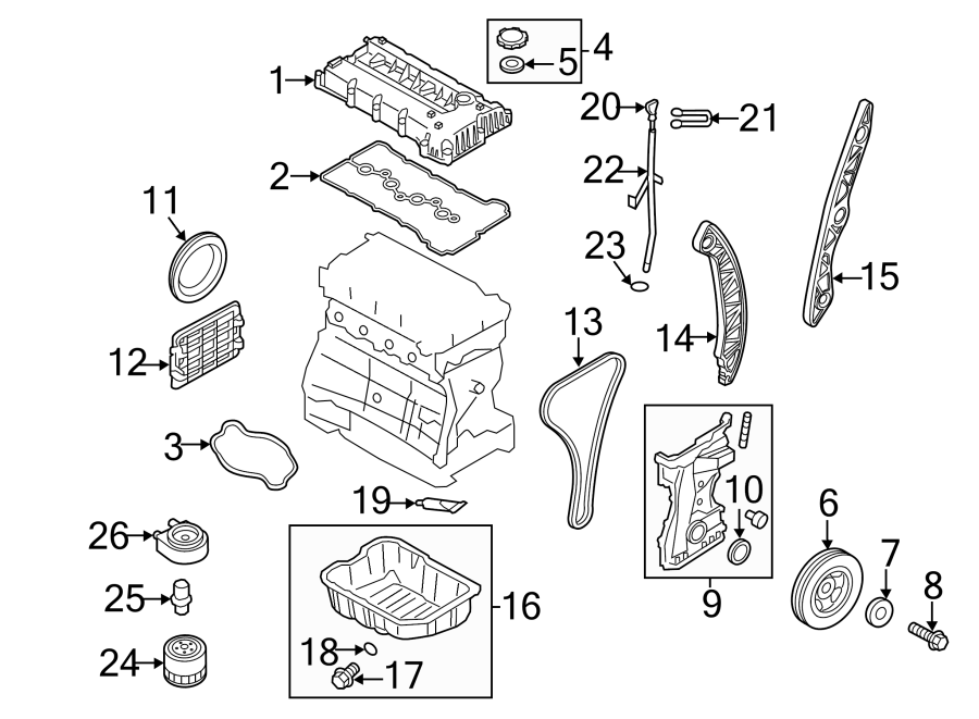 1ENGINE / TRANSAXLE. ENGINE PARTS.https://images.simplepart.com/images/parts/motor/fullsize/2303147.png