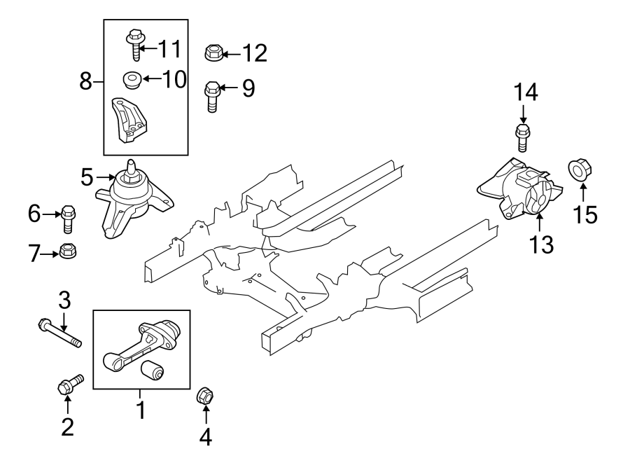 13ENGINE / TRANSAXLE. ENGINE & TRANS MOUNTING.https://images.simplepart.com/images/parts/motor/fullsize/2303152.png