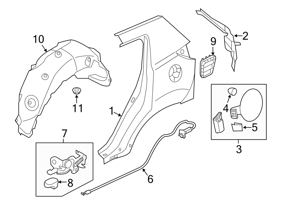 11QUARTER PANEL & COMPONENTS.https://images.simplepart.com/images/parts/motor/fullsize/2303455.png