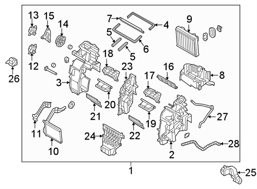 12AIR CONDITIONER & HEATER. EVAPORATOR & HEATER COMPONENTS.https://images.simplepart.com/images/parts/motor/fullsize/2304060.png