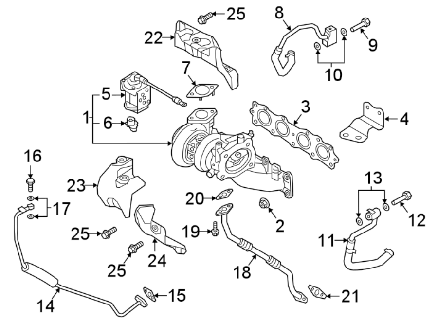 11ENGINE / TRANSAXLE. TURBOCHARGER & COMPONENTS.https://images.simplepart.com/images/parts/motor/fullsize/2304151.png