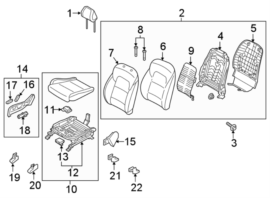 8SEATS & TRACKS. PASSENGER SEAT COMPONENTS.https://images.simplepart.com/images/parts/motor/fullsize/2304326.png