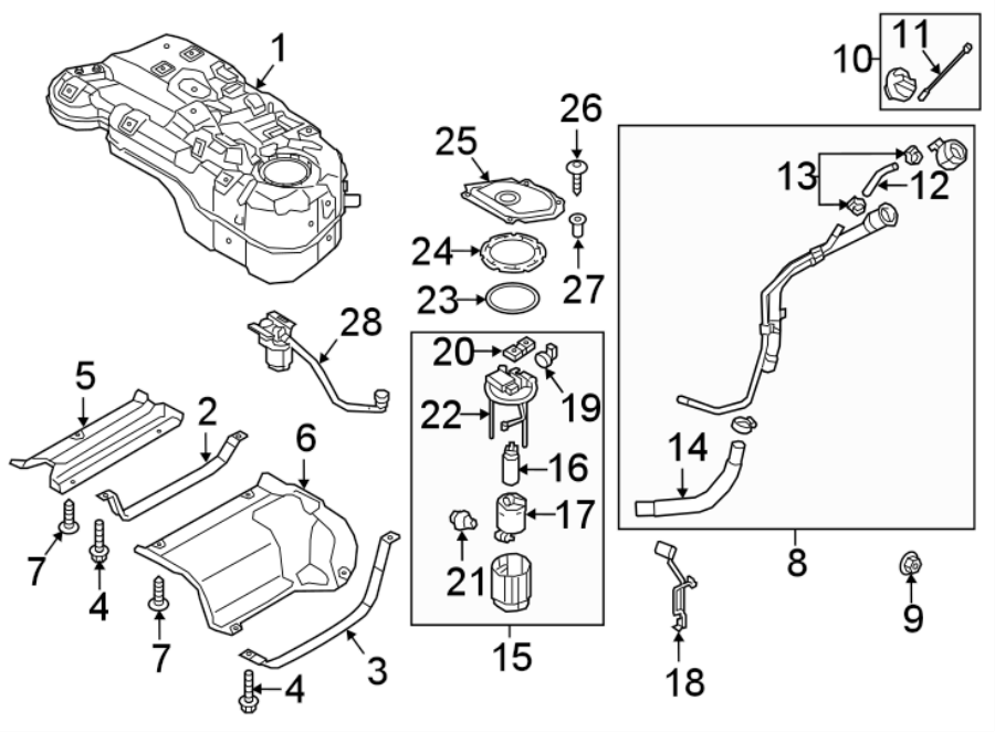 15Fuel system components.https://images.simplepart.com/images/parts/motor/fullsize/2304475.png