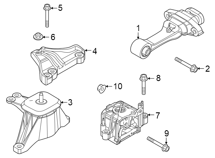 3Engine / transaxle. Engine & TRANS mounting.https://images.simplepart.com/images/parts/motor/fullsize/2305360.png