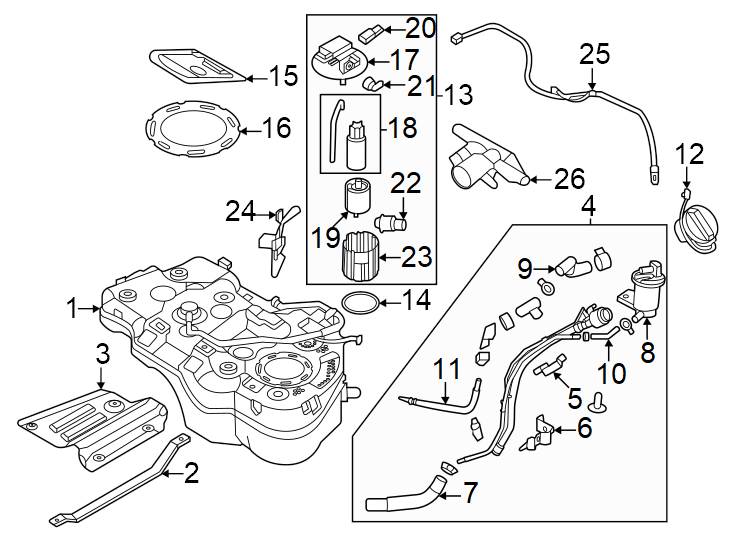 21Fuel system components.https://images.simplepart.com/images/parts/motor/fullsize/2305840.png