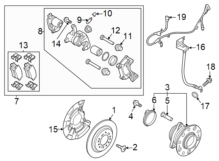 3Rear suspension. Brake components.https://images.simplepart.com/images/parts/motor/fullsize/2305843.png